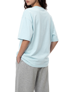 เสื้อยืดโอเวอร์ไซส์ 320 กรัม สีพื้น ผ้าคอตตอนหนา ทรงหลวม ไหล่ตก แขนสั้น สำหรับผู้ชาย แฟชั่นแบรนด์ - Product Image 3