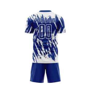 Camiseta Deportiva Transpirable para Hombre, 100% Poliéster, Uniforme Deportivo con Estilo Personalizado, Nombre del Equipo, Uniforme de Fútbol de Manga Corta - Product Image 2
