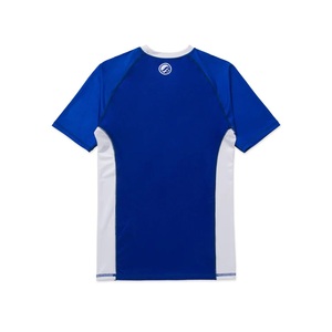 OEM Soft Fabric Custom Logo Short Sleeve Breathable Quick Dry Eco-Friendly <b>Compression</b> Unisex Adult BJJ Rash Guard - Product Image 5