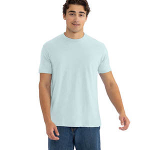 Camisetas para Hombre, Cuello Redondo, Mezcla de Algodón Suave, Tallas S - 4XL, Corte Atlético, Diseño Básico con Logotipo Simple, Camisetas con Ajuste Personalizado - Product Image 1