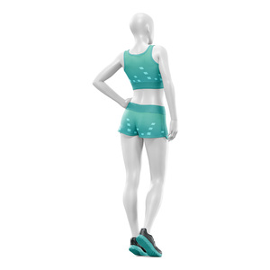 High Waist Yoga Shorts And Sports Bra Set Women Workout Clothing Soft Stretch Fitness Wear Trending 2026 - Product Image 2