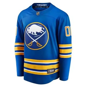 Maillots de hockey sur glace personnalisés en gros, vêtements de sport, production OEM, fourniture directe d'usine, uniforme durable et léger - Product Image 3