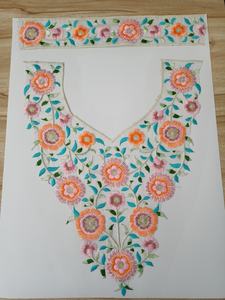 Custom Woven Fabric Tissue Embroidery <b>Patches</b> Iron-<b>On</b> <b>Sew</b> Logo Badge High Quality Personalized Honey Lace Brand <b>Patch</b> - Product Image 4