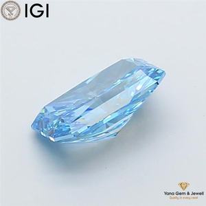 เพชรคุณภาพเยี่ยม 2.50 กะรัต ผลิตในห้องปฏิบัติการด้วยวิธี CVD ความใสระดับ VS1 สีฟ้าสดใสทรงรัศมี พร้อมใบรับรอง IGI สำหรับแหวนหรู - Product Image 5