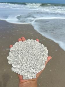 Elegante Posavasos Bordado a Mano con Cuentas para Decoración Moderna de Sala de Estar y Presentación Elegante de Mesa - Product Image 3