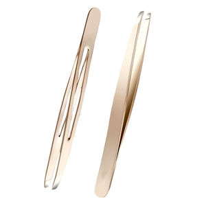 Pince à épiler en acier inoxydable, pointes de précision durables, outil professionnel d'épilation avec une prise en main confortable - Product Image 1