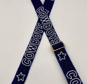 Correa de Lona Personalizada Bordada con Nombres de Equipos y Estrellas - Product Image 2