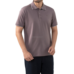 Camiseta de Polo de Golf Personalizada para Hombre, Protección UV, Transpirable, Ligera, Ropa Deportiva para Exteriores, Proveedor al por Mayor de Fábrica OEM - Product Image 5