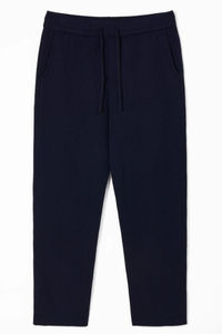 Pantalones Deportivos para Hombre, Color Beige, 100% Cachemira, Antiarrugas, Peso Medio, Cintura Elástica con Cordón, Bolsillos Laterales, para Otoño - Product Image 6