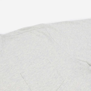 Men's <b>White</b> Long Sleeve Cotton T-Shirt Oversized Fit O-Neck Casual Solid Color Jersey Knitted Plain Dyed - Product Image 2