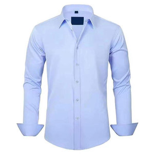 Chemise Formelle Homme de Qualité Supérieure, Vêtement de Bureau Professionnel, Chemise de Travail Élégante à Manches Longues, Vente en Gros Personnalisée - Product Image 1