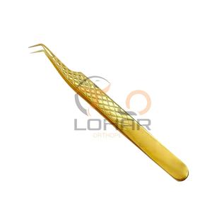 Customize Logo Printed Eyelash Extension <b>Tweezers</b> Manufacturer Stainless Steel Eyelash Extension <b>Tweezers</b> - Product Image 1