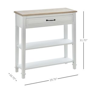 Consolle di Lusso in Legno Massello Fatta a Mano per Hotel e Casa, Bianca, Grande Capacità di Stoccaggio, Resistente - Product Image 3