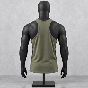 Custom Logo <b>Mens</b> Casual Fitness Bodybuilding Quickly Dry Knitted Mesh 100% Cotton Summer Graphic Printed Workout <b>Running</b> <b>Vest</b> - Product Image 1