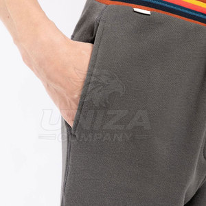 กางเกงผ้าแคนวาสทรงตรงสำหรับผู้ชาย เอวยางยืด ใส่สบาย ระบายอากาศได้ดี แห้งเร็ว เหมาะสำหรับวันสบายๆ  ขั้นต่ำในการสั่งซื้อน้อย - Product Image 6