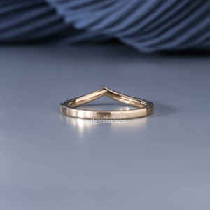 Anillo de Moissanita de Corte Redondo de Lujo para Mujer, Plata de Ley S925, Joyería de Compromiso y Boda, Banda Chapada en Oro Amarillo, 0.28ct - Product Image 6