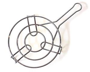 Grille de cuisson en acier inoxydable avec poignée pour friture à air, marmite, autocuiseur, cuisson, refroidissement, cuisson à la vapeur et grillade - Product Image 6