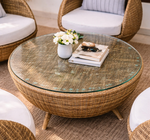 Conjunto de Sofás de Exterior en Forma de Concha para el Hogar, Impermeable, para Playa, Piscina, Patio, Jardín, Sofá de Madera Seccional para Exteriores - Product Image 3