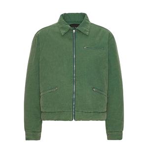 Veste en toile vintage personnalisée avec logo du fabricant, veste de travail d'hiver pour hommes, veste de mécanicien en toile lavée - Product Image 1