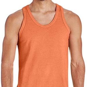 <b>Men's</b> Plain <b>White</b> Tank Top 100% Cotton Muscle Fit Sleeveless Shirt Summer Casual <b>Vest</b> Blank Training Singlet Soft Undershirt - Product Image 4