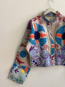 Wholesale Lot Of <b>Kantha</b> Handmade Reversible Vintage <b>Kantha</b> <b>Jacket</b> For Women - Product Image 3