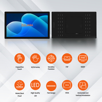 Monitor Táctil Industrial PCAP de 27 Pulgadas Full HD 1080P IP65 con Pantalla Frontal True-Flat para Máquinas Expendedoras Automatizadas y Kioscos de Autoservicio