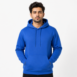 Sudadera con Capucha de Algodón Puro Grueso y Resistente, Corte Regular para Hombre - Product Image 1