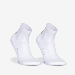 <b>White</b> Cotton <b>Men's</b> Ankle <b>Socks</b> Breathable Knitted Sport Summer Lightweight Athletic Custom Made Soft - Product Image 1