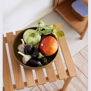 ชามเซรามิกทันสมัยเคลือบสีมัสตาร์ดอุ่น รูปทรงกว้างตื้น ทนทาน ปลอดภัยสำหรับอาหาร เหมาะสำหรับการรับประทานอาหารทุกวันอย่างมีสไตล์ - Product Image 3