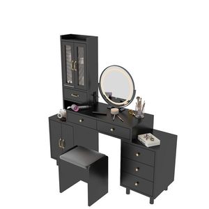Ensemble de coiffeuses et de tables de maquillage – Collection - Product Image 5