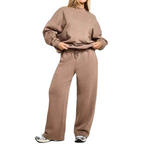 Sudadera de Invierno para Mujer, de Alta Calidad, 100% Algodón, Cuello Redondo, Anti-Pilling, Cuello Corto Informal, Transpirable y de Secado Rápido - Product Image 6