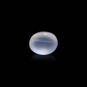 Natural Blue Moonstone 7.6 Carat Certified Wholesale Gemstone-Brilliant Cut Excellent Diamond Cut 3mm Height 1mm Hole White - Product Image 2