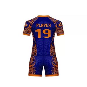 Uniforme de Rugby Personalizado al por Mayor de Alta Calidad para Hombre, Jersey Transpirable con Transferencia de Calor, 100% Poliéster, Protección UV, Impresión de Logotipo Propio - Product Image 4