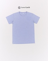 T-shirt écologique pour le monde durable avec du Polyester recyclé et du coton provenant de la Production de déchets dans mon usine