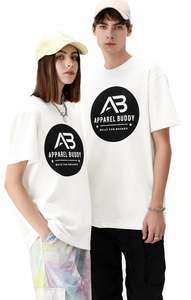 T-shirt de fitness unisexe 100 % coton à manches courtes, imprimé sur mesure, motif uni, col brodé, style streetwear, promotions vierges - Product Image 3
