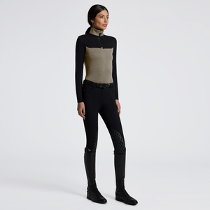 High Quality 4way Stretch Horse Riding Equestrian Shirt Top <b>Base</b> <b>Layer</b> Competition Show Shirt Polo in Soft Feel Technical Fabric - Product Image 6