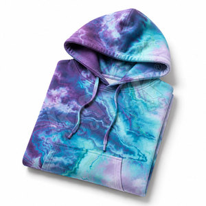Sudaderas con Capucha Tie Dye para Hombre, Hechas con Materiales Duraderos, Tejido Suave, Marca Privada, Nuevo Diseño, Más Vendidas - Product Image 5
