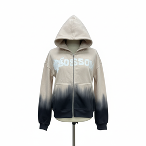 Sudadera con capucha verde menta extragrande personalizada al por mayor, de algodón 100% de alto gramaje, estilo streetwear con hombros caídos, de forro polar para hombre - Product Image 1