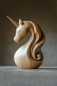 Escultura Moderna de Caballo de Madera, Centro de Mesa Decorativo, Estatua de Caballo para Exhibición en Interiores de Restaurantes y Hoteles - Product Image 2