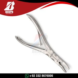 Instrumento Médico de Acero Inoxidable de Alta Calidad, Rongeur Óseo Manual Beyer Stille Curvo de 180 mm, Certificado CE, 1 Año de Garantía - Product Image 4