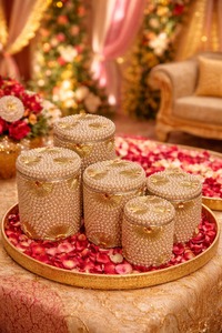 Custom Made Stainless Steel Metal Trinket <b>Box</b> Round long Shape <b>Storage</b> <b>Box</b> for Luxury Wedding Favor Gifts and Home Decor - Product Image 4