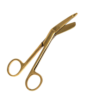 Tijeras para Vendajes de Acero Inoxidable 7.25 para Zurdos, Fabricadas en Pakistán, el Mejor Producto para Enfermeras, Instrumento para Cortar Vendajes - Product Image 1