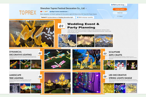 Lampu Pohon Kelapa LED TOPREX DECOR IP65 Tahan Air untuk Penggunaan Luar Ruangan, Ukuran Sesuai Pesanan, Umur Pakai Panjang - Product Image 6