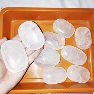 Piedras de Cuarzo Cristalino Transparente Hechas a Mano al por Mayor, Artesanías de Piedras Preciosas Naturales, Reiki, Feng Shui, Rocas de Cristal de Hadas, Minerales - Product Image 1
