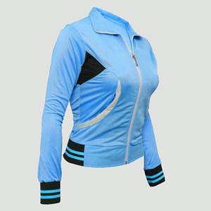 Ensemble de survêtements d'hiver 2 pièces pour femmes, le plus vendu en gros – Veste zippée intégrale et pantalon, couleur unie, respirant, tendance, tenue chaude pour l'extérieur - Product Image 3