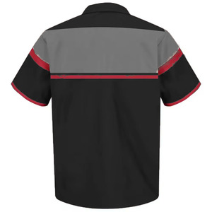 เสื้อเชิ้ตคอปกผ้าฝ้ายสำหรับชุดยูนิฟอร์มผู้ชาย เนื้อผ้านุ่มพิเศษ ลดการระคายเคืองผิว เสื้อทำงานผู้ชาย - Product Image 2