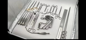 Juego de Instrumentos para Amigdalectomía y Adenoidectomía, 27 Piezas, Instrumentos Quirúrgicos ORL Manuales de Acero Inoxidable, Kit Aprobado por CE - Product Image 3