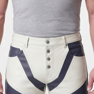 Custom <b>Men</b> Premium <b>Leather</b> <b>Pants</b> <b>Men's</b> <b>Leather</b> Fashion <b>Pants</b> Slim Fit <b>Men</b> Top Quality PU <b>Leather</b> Trousers - Product Image 5