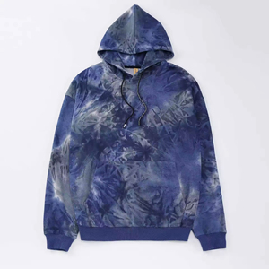 Sudadera con Capucha para Hombre, 100% Algodón, Tie Dye, Corte Regular, Tejido de Punto, Secado Rápido, para Otoño, Estilo Urbano - Product Image 5