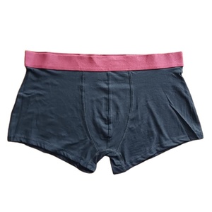 Calzoncillos Boxer de Punto de Tiro Bajo con Logotipo Personalizado de Alta Calidad para Hombre, Pantalones Cortos Elásticos Transpirables y Suaves, Venta al por Mayor OEM - Product Image 6